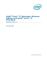 Предварительный просмотр 1 страницы Intel BX80605I7870 - Core i7 2.93 GHz Processor Datasheet