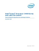 Preview for 1 page of Intel BX80605X3440 - Quad Core Xeon X3440 Reference