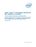 Preview for 1 page of Intel BX80619I73820 Design Manual