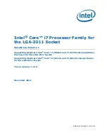 Intel BX80619I73960X Datasheet preview