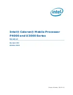 Intel Celeron P4000 Series Datasheet preview