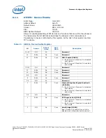 Preview for 72 page of Intel CELERON PROCESSOR P4505 -  ADDENDUM Datasheet