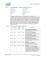 Preview for 78 page of Intel CELERON PROCESSOR P4505 -  ADDENDUM Datasheet