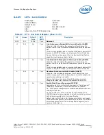 Preview for 119 page of Intel CELERON PROCESSOR P4505 -  ADDENDUM Datasheet