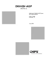 Intel CHIPS DKHiQV-AGP User Manual preview