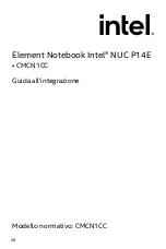 Preview for 30 page of Intel CMCN1CC Integration Manual