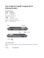 Intel Compute Stick STK2m3W64CC User Manual preview