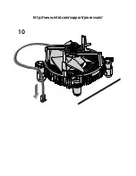 Предварительный просмотр 20 страницы Intel Core i3 Desktop Series Installation Instructions Manual