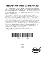 Предварительный просмотр 76 страницы Intel Core i3 Desktop Series Installation Instructions Manual