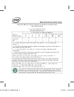 Предварительный просмотр 9 страницы Intel core i5 X series Installation Instructions Manual