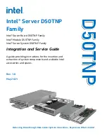 Intel D50TNP Integration And Service Manual preview