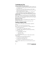 Preview for 12 page of Intel D845GVAD2 Quick Reference