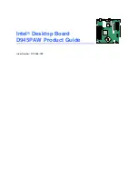 Intel D945PAW Product Manual preview