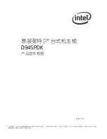 Preview for 1 page of Intel D945PDK Specification