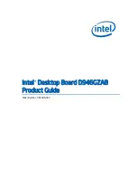 Intel D946GZAB - Desktop Board Motherboard Product Manual предпросмотр