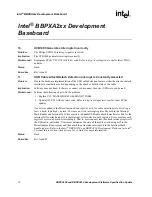 Preview for 12 page of Intel DBPXA210 Specification Update