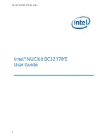 Preview for 1 page of Intel DC3217IYE User Manual