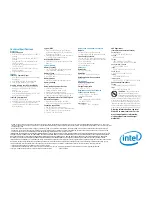 Предварительный просмотр 4 страницы Intel DG35EC Soecifications