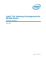 Preview for 1 page of Intel DK200 Series Getting Started Manual