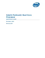 Intel DUAL-CORE -  UPDATE REV 010 Specification предпросмотр