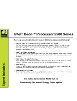 Intel E5504 - Processor - 1 x Xeon Brochure & Specs предпросмотр