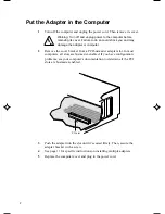 Preview for 4 page of Intel Ether express PRO/100+ TX PCI model B Installation Manual