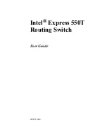 Preview for 1 page of Intel Express 550F User Manual