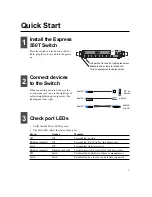 Preview for 3 page of Intel EXPRESS 550T Quick Start Manual