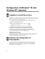 Preview for 19 page of Intel EXPRESS 550T Quick Start Manual