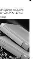 Intel Express 8205 Quick Start Manual предпросмотр