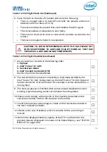 Preview for 14 page of Intel FALCON 8+ User Manual