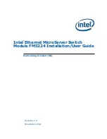 Предварительный просмотр 1 страницы Intel FM5224 Installation & User Manual