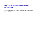 Intel H2216JFFJR Service Manual preview