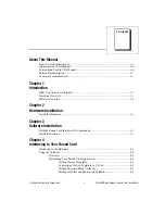 Preview for 4 page of Intel Intel 80188EB User Manual