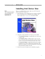 Предварительный просмотр 10 страницы Intel Intel Device View User Manual