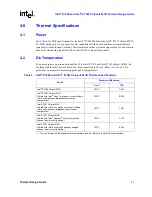 Preview for 11 page of Intel Intel E7500 MCH Thermal Design Manual