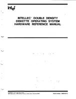 Intel INTELLEC Hardware Reference Manual предпросмотр