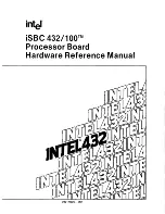 Intel iSBC 432/100 Hardware Reference Manual предпросмотр