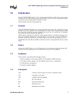 Preview for 7 page of Intel IXP400 User Manual
