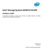 Preview for 1 page of Intel JBOD2312S3SP Hardware Manual