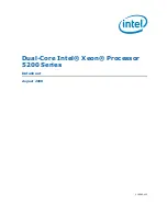 Intel L5310 - Cpu Xeon Quad-Core Lv 1.6Ghz Fsb1066Mhz 8M Fc-Lga6 Tray Datasheet предпросмотр