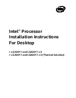 Intel LGA2011 Installation Instructions preview