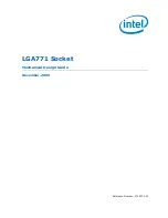 Предварительный просмотр 1 страницы Intel LGA771 Design Manual