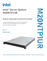 Preview for 1 page of Intel M20NTP1UR System Integration And Serive Manual