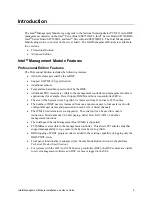 Preview for 5 page of Intel Management Module Installation And User Manual