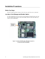 Preview for 8 page of Intel Management Module Installation And User Manual