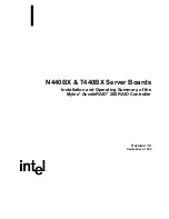 Intel N440BX Installation And Operating Manual preview