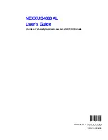 Intel NEXXUS4080AL User Manual preview