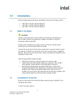 Preview for 5 page of Intel NUC 12 Pro Kit NUC12WSHi3 User Manual
