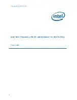 Preview for 1 page of Intel NUC 7 Essential User Manual